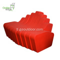 2019 Mga bagong uso polyurethane furniture Pentagon stool